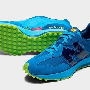 New Balance 327 Blue Raspberry Jolly Rancher Sneakers